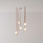 Multiple Belt Art Pendant Light