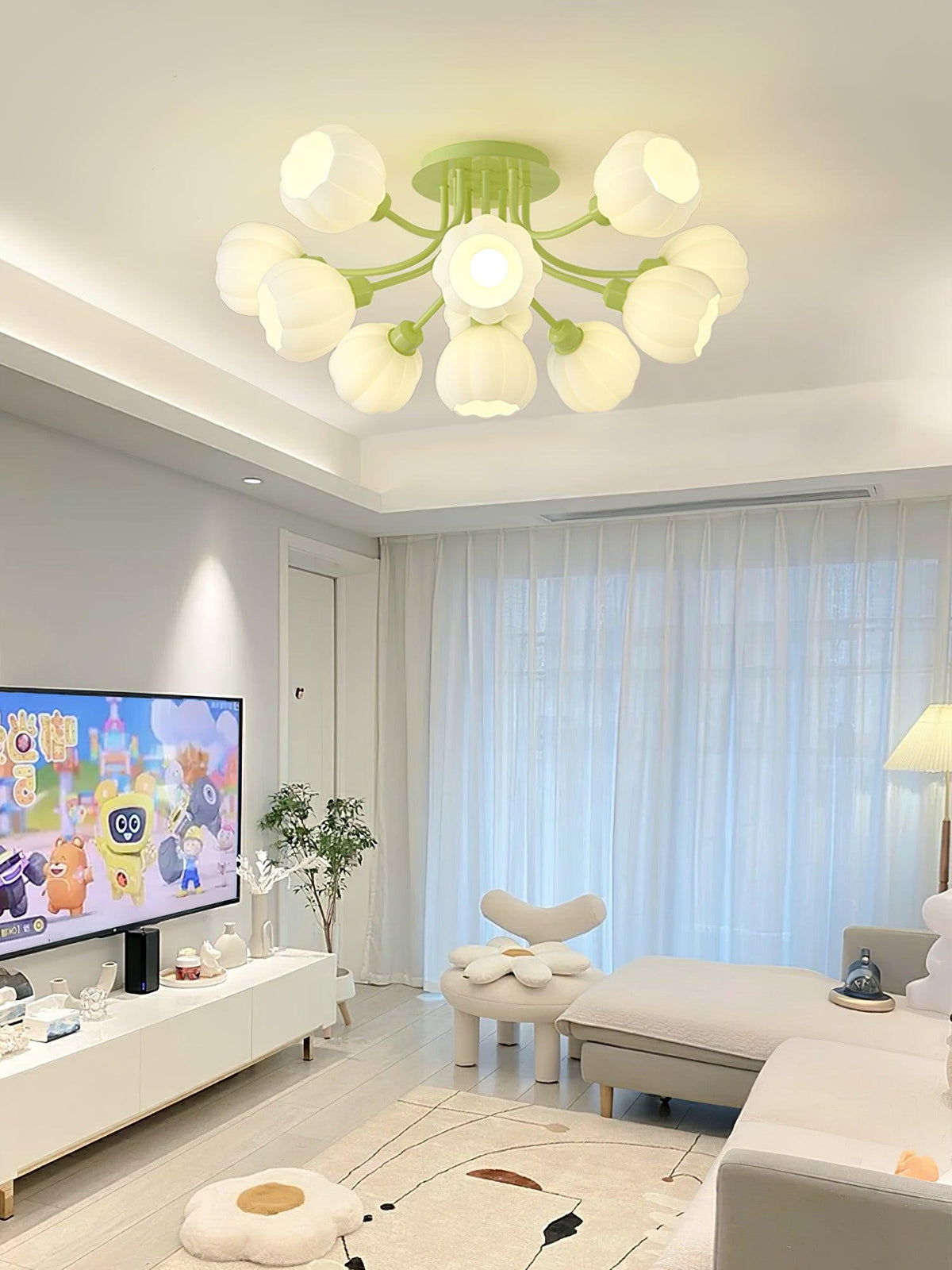 Pumpkin Matcha Ceiling Lamp