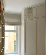 Quadriedri Murano Prisms Transparant Chandelier