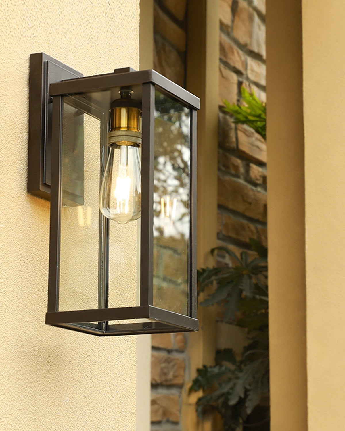 Radenko Glass Wall Light - Luxury Outdoor Sconce for Modern Homes