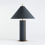 Remi Natural Linen Table Lamp