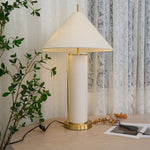 Remi Natural Linen Table Lamp