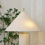 Remi Natural Linen Table Lamp