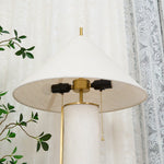 Remi Natural Linen Table Lamp