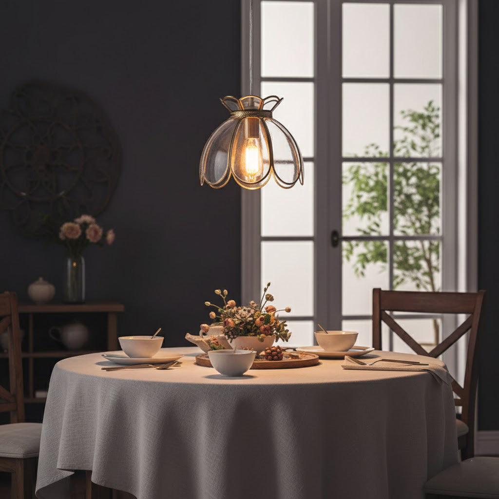 retro-lotus-pendant-lamp