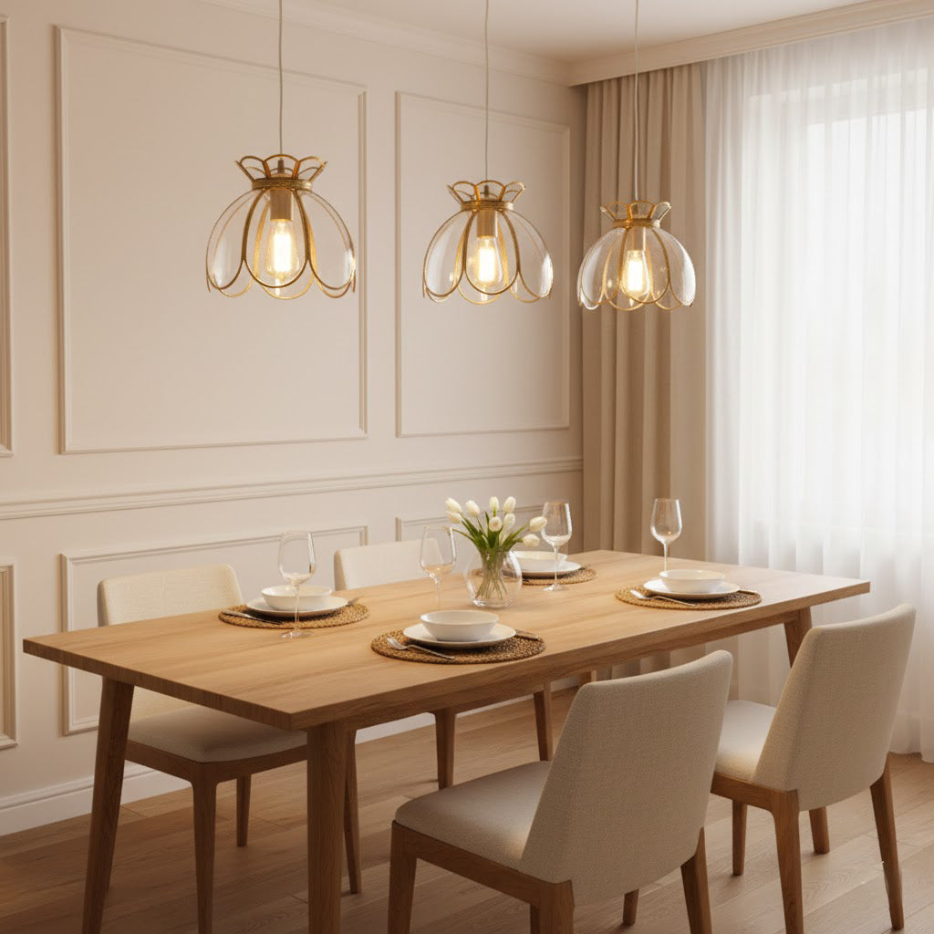retro-lotus-pendant-lamp