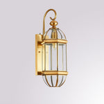 Retro European Brass Wall Light
