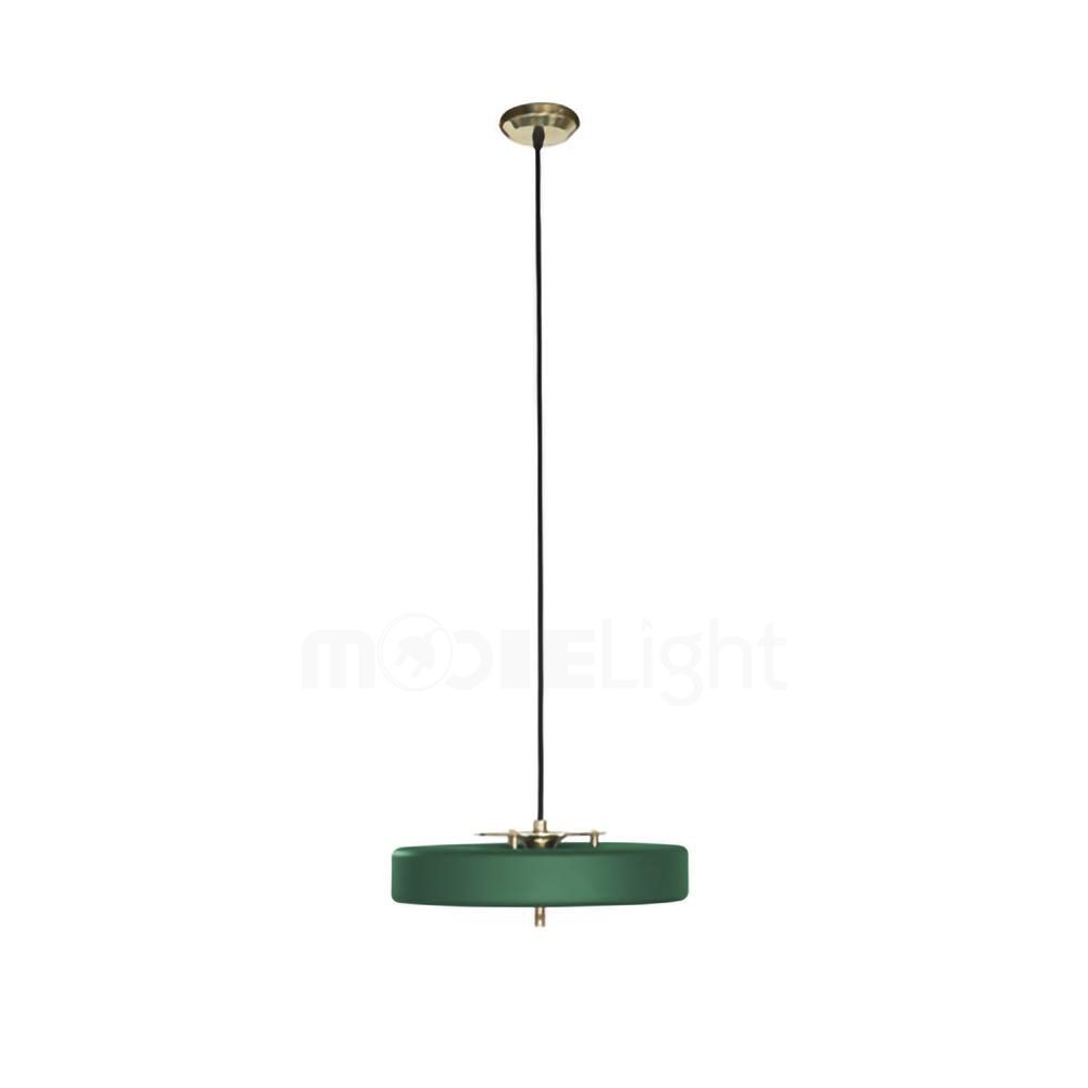 Revolve Pendant Light - Modern Brass & Glass Fixture for Dining Room, Living Room, and Bedroom