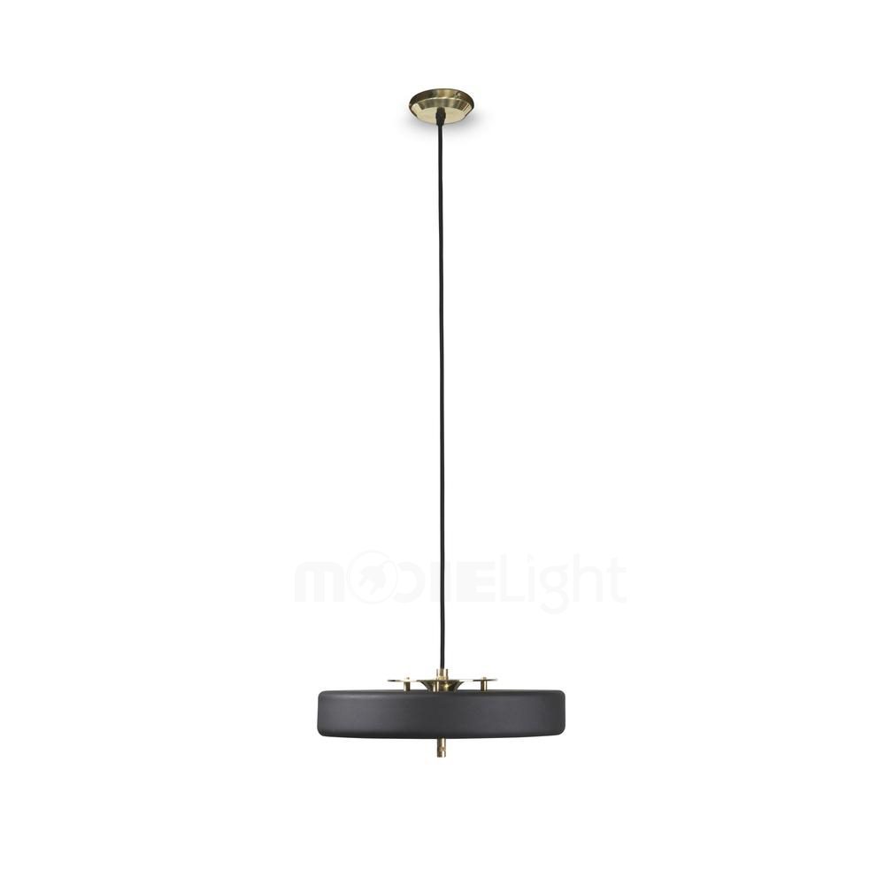 Revolve Pendant Light - Modern Brass & Glass Fixture for Dining Room, Living Room, and Bedroom