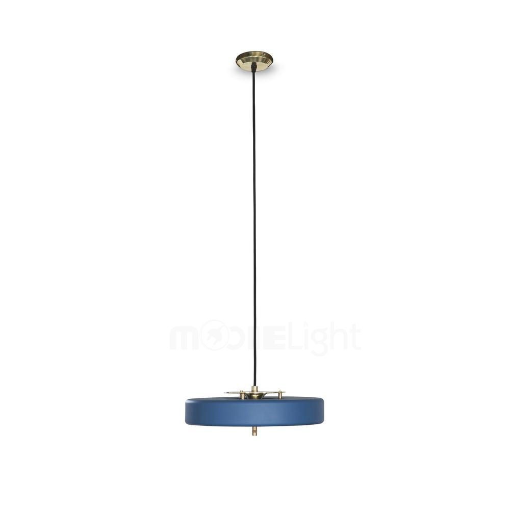 Revolve Pendant Light - Modern Brass & Glass Fixture for Dining Room, Living Room, and Bedroom
