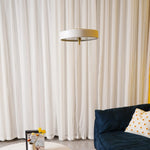 Revolve Pendant Light - Modern Brass & Glass Fixture for Dining Room, Living Room, and Bedroom
