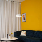 Revolve Pendant Light - Modern Brass & Glass Fixture for Dining Room, Living Room, and Bedroom