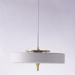 Revolve Pendant Light - Modern Brass & Glass Fixture for Dining Room, Living Room, and Bedroom