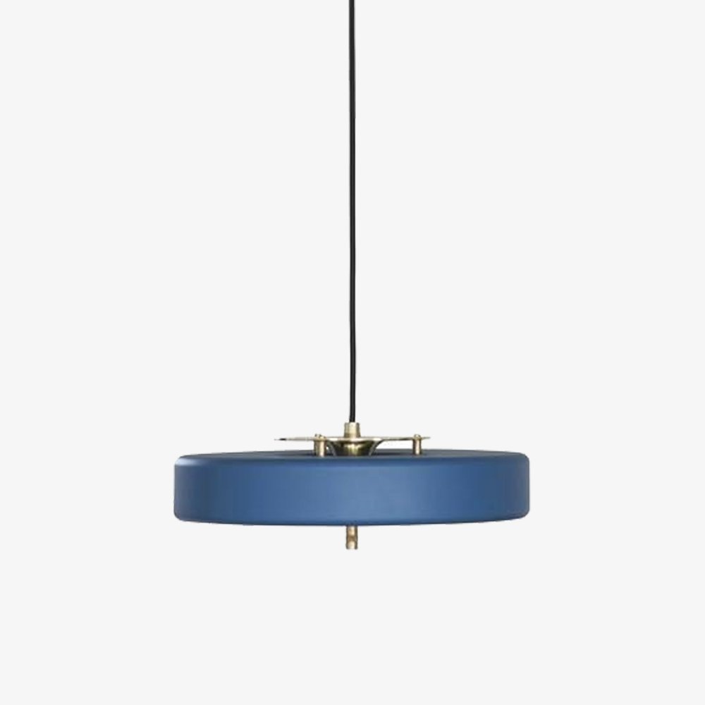 Revolve Pendant Light - Modern Brass & Glass Fixture for Dining Room, Living Room, and Bedroom