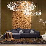 Rose Gold Firefly Led Chandelier