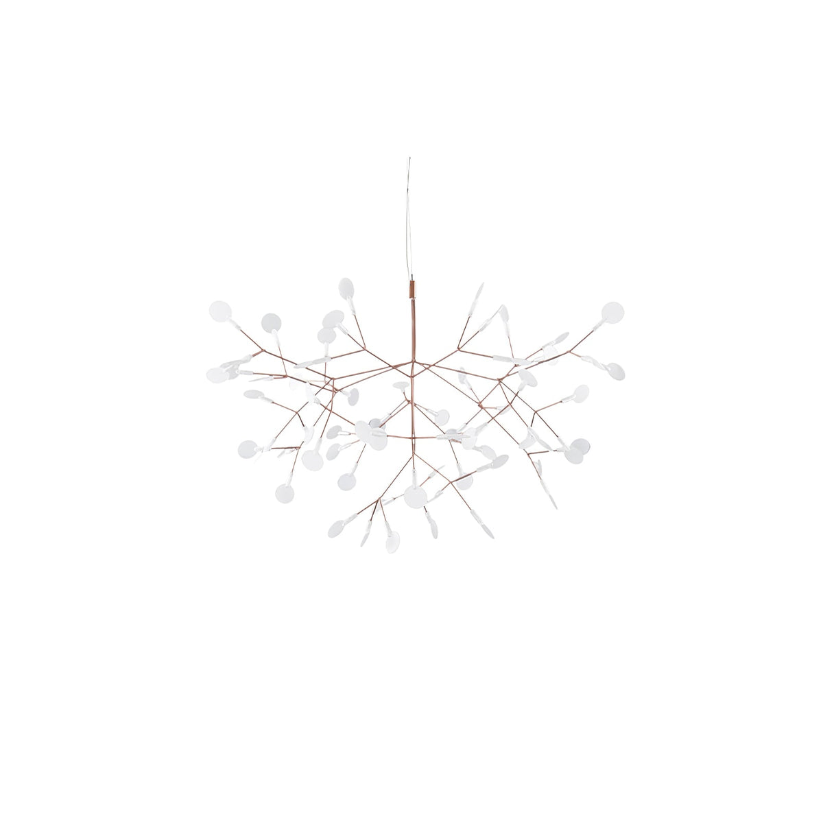 Rose Gold Firefly Led Chandelier