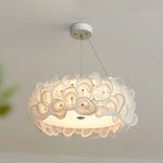 Handcrafted Metal Rose Hydrangea Chandelier for Living Room, Bedroom, and Dining Room