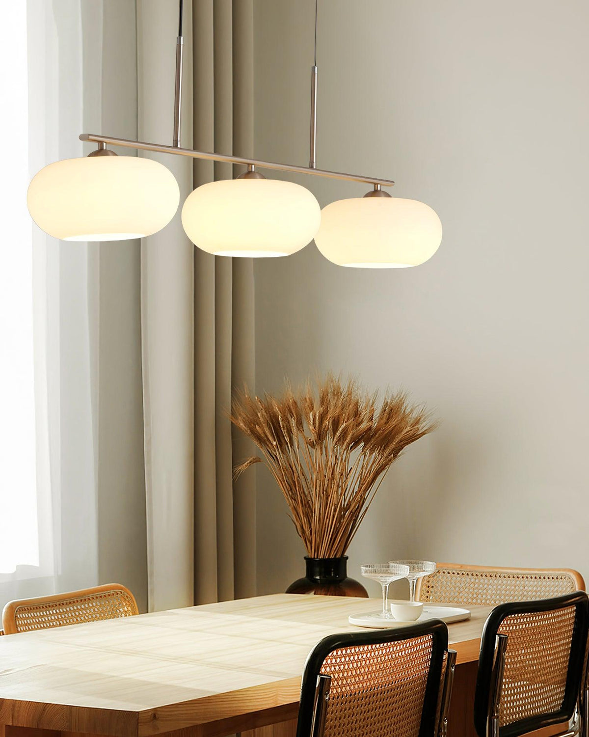 Sculptural 3 Pendant Light