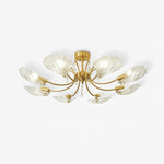 Shell Brass Ceiling Lamp