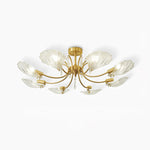 Shell Brass Ceiling Lamp