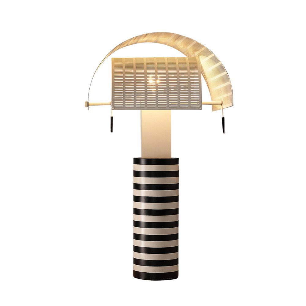 Shogun Table Lamp - Modern Geometric Metal Desk Lamp for Bedroom, Living Room & Office
