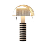 Shogun Table Lamp - Modern Geometric Metal Desk Lamp for Bedroom, Living Room & Office