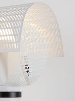 Shogun Table Lamp - Modern Geometric Metal Desk Lamp for Bedroom, Living Room & Office