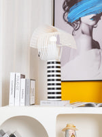 Shogun Table Lamp - Modern Geometric Metal Desk Lamp for Bedroom, Living Room & Office