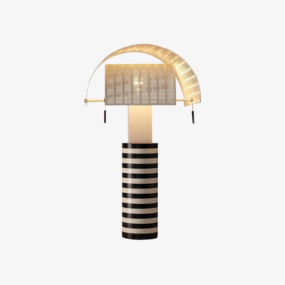Shogun Table Lamp - Modern Geometric Metal Desk Lamp for Bedroom, Living Room & Office
