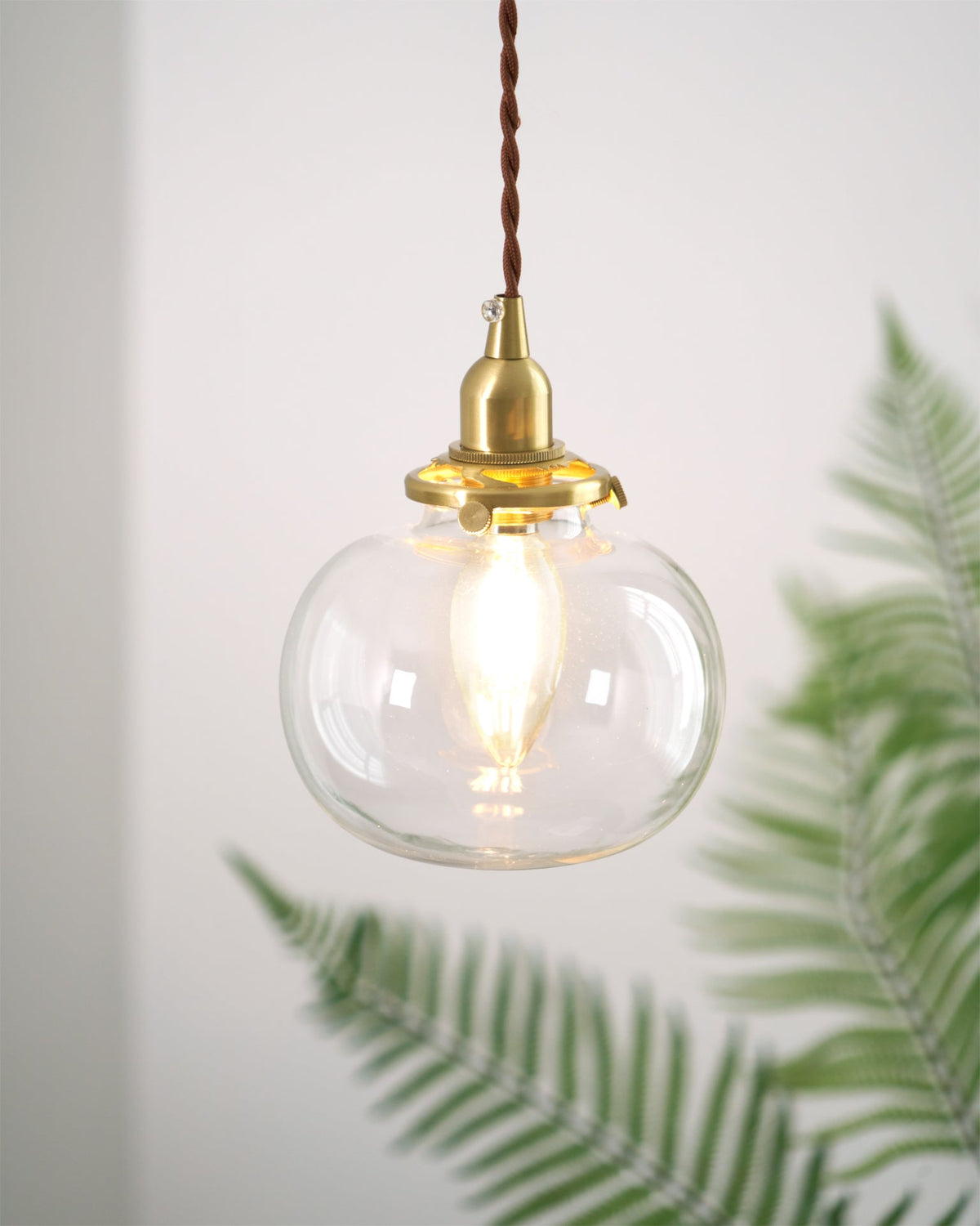 small-retro-handmade-glass-pendant-light