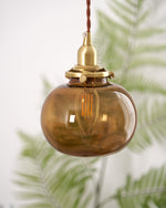small-retro-handmade-glass-pendant-light