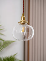 small-retro-handmade-glass-pendant-light