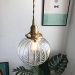 small-retro-handmade-glass-pendant-light