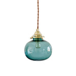small-retro-handmade-glass-pendant-light