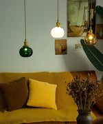 small-retro-handmade-glass-pendant-light