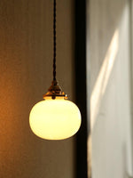small-retro-handmade-glass-pendant-light