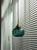 small-retro-handmade-glass-pendant-light