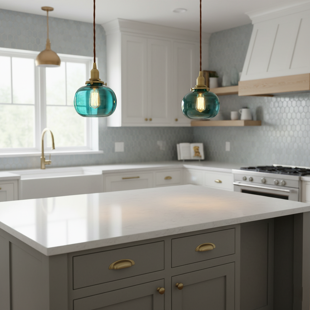 small-retro-handmade-glass-pendant-light