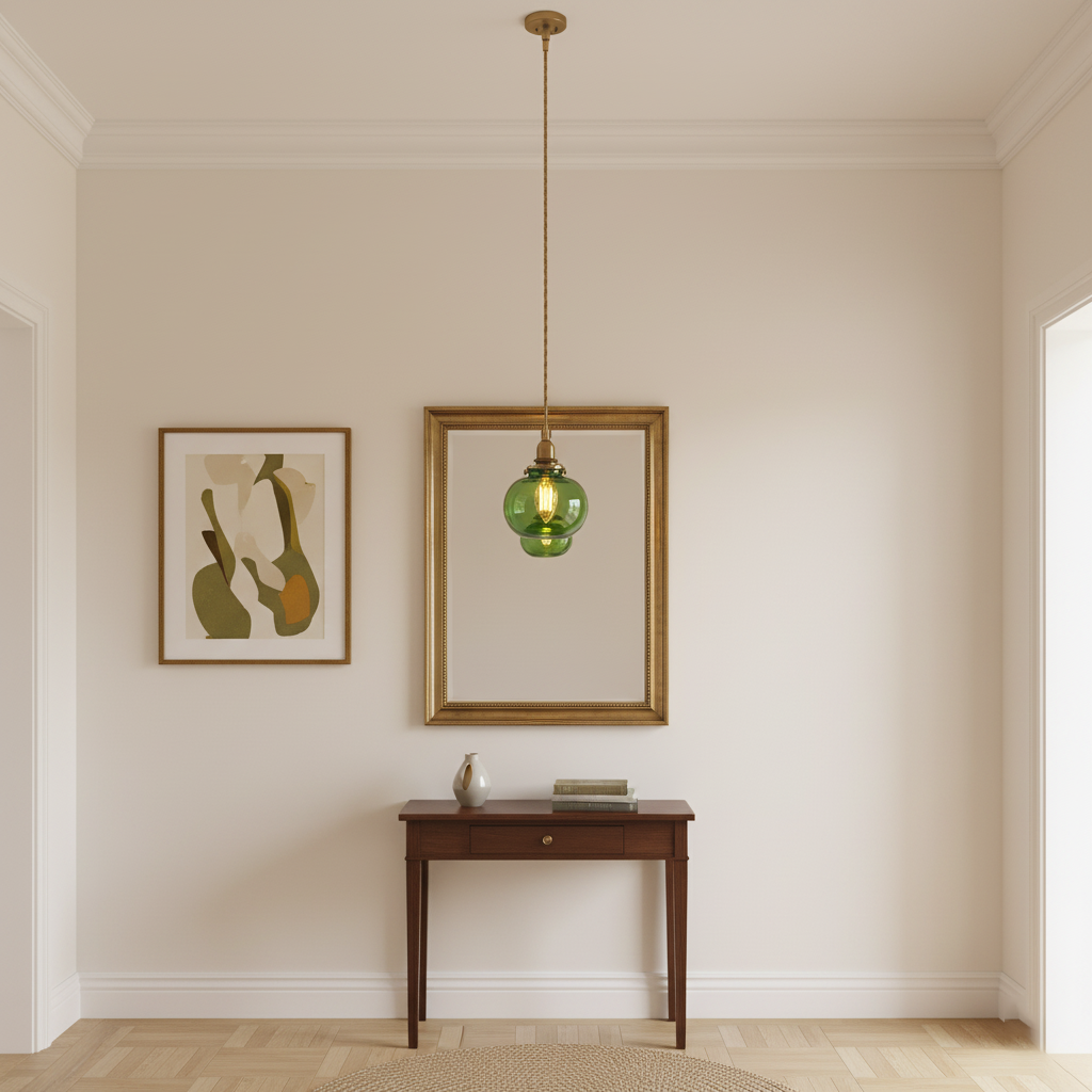 small-retro-handmade-glass-pendant-light