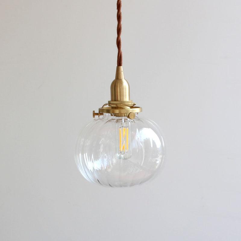 small-retro-handmade-glass-pendant-light