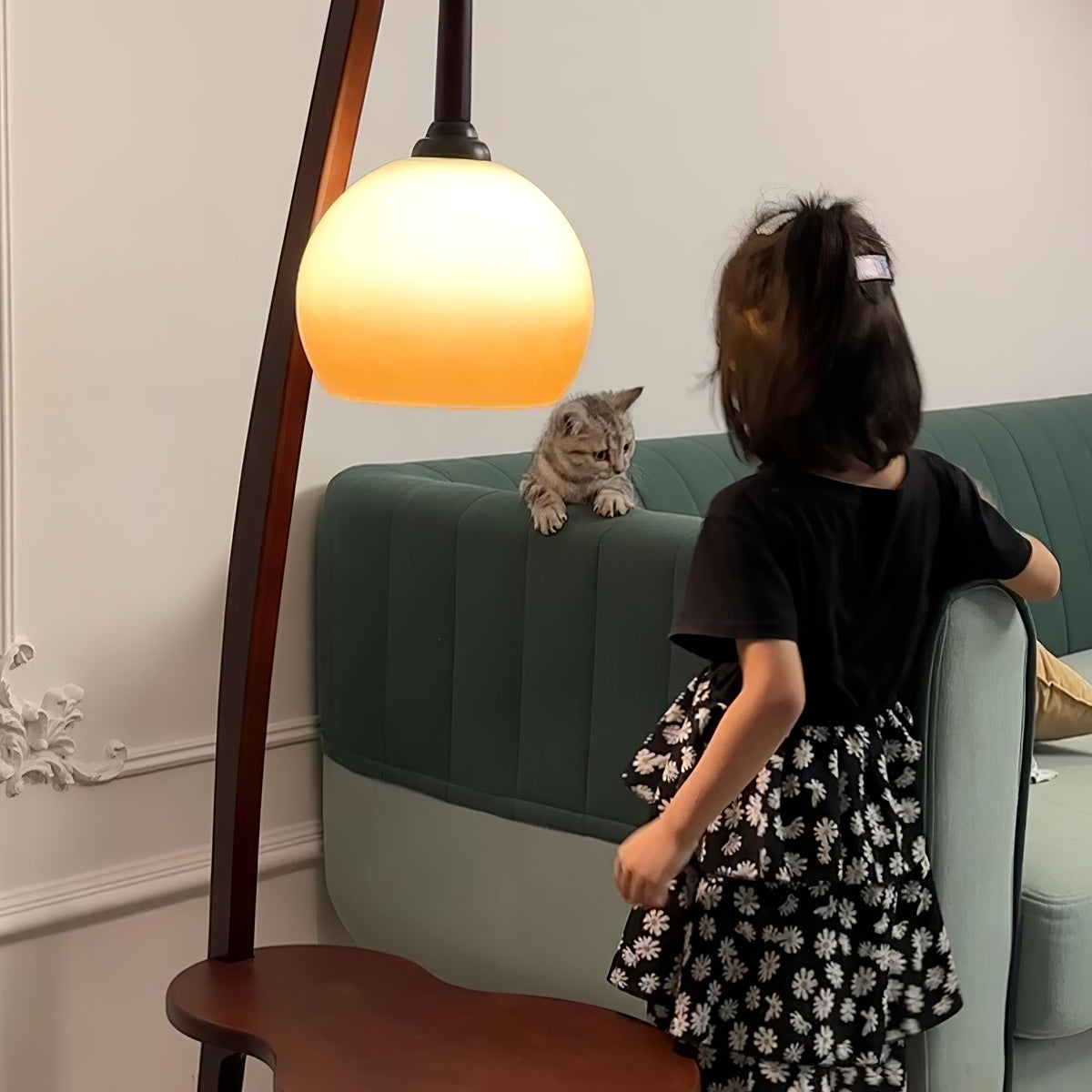 solid-wood-coffee-table-storage-floor-lamp