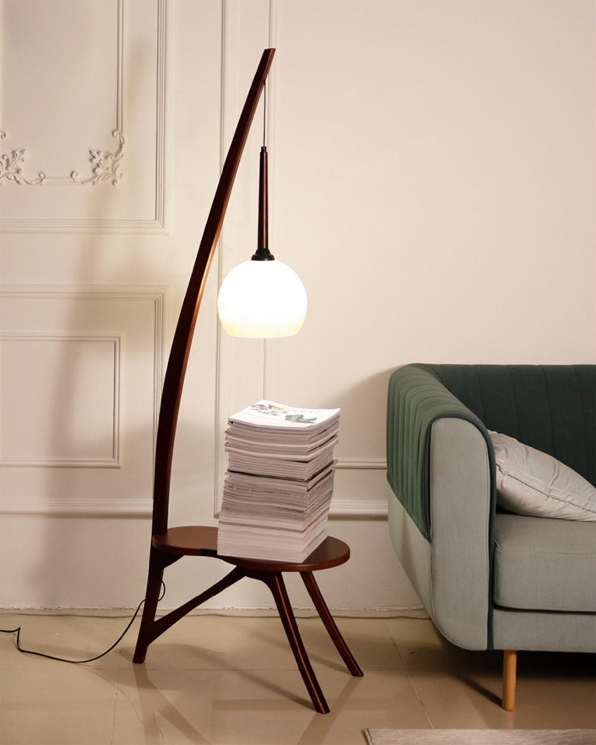 solid-wood-coffee-table-storage-floor-lamp