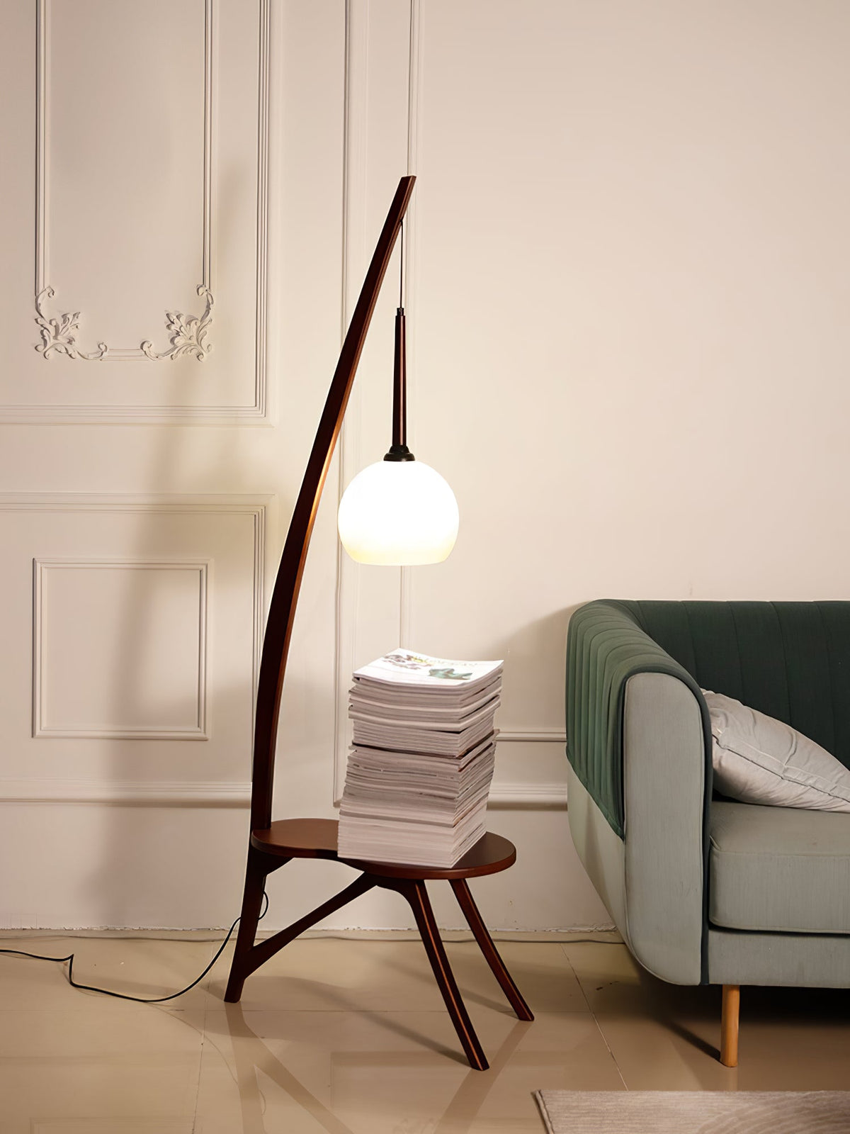 solid-wood-coffee-table-storage-floor-lamp