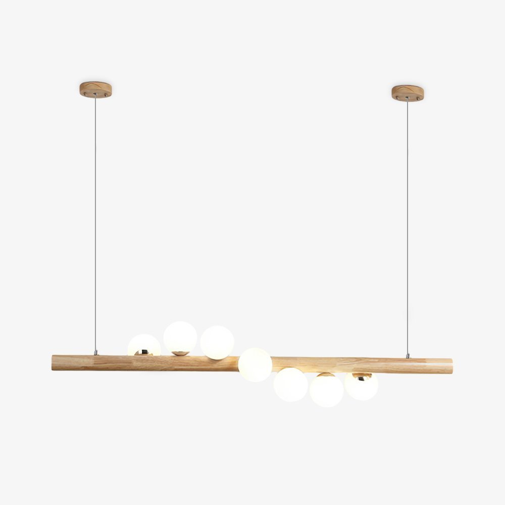 Modern Glass Ball Chandelier Luxury Dining Room Lighting