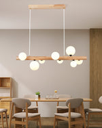 Modern Glass Ball Chandelier Luxury Dining Room Lighting