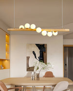 Modern Glass Ball Chandelier Luxury Dining Room Lighting