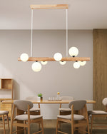 Modern Glass Ball Chandelier Luxury Dining Room Lighting