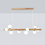 Modern Glass Ball Chandelier Luxury Dining Room Lighting