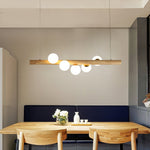 Modern Glass Ball Chandelier Luxury Dining Room Lighting
