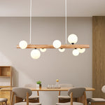 Modern Glass Ball Chandelier Luxury Dining Room Lighting